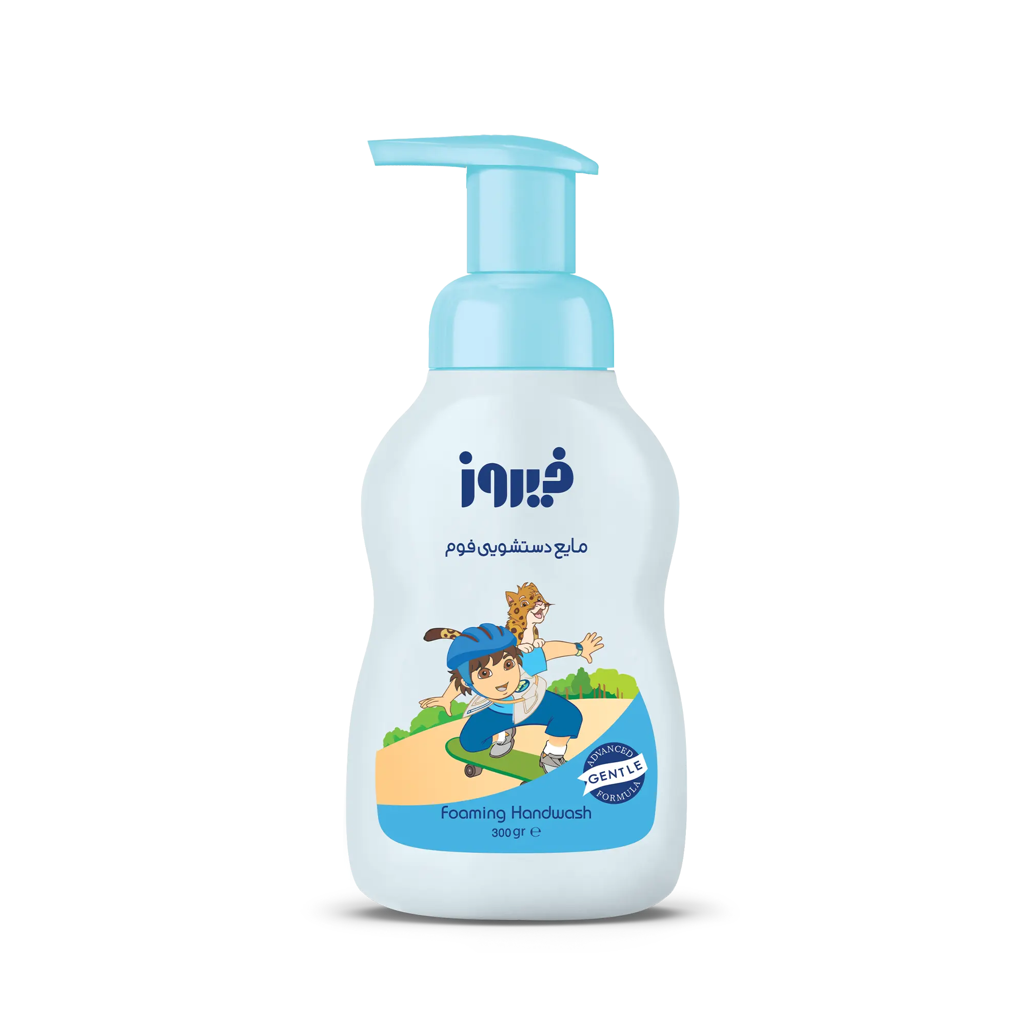 078.webp مایع دست کودک پمپی فیروز 12عددی - تصویر 1