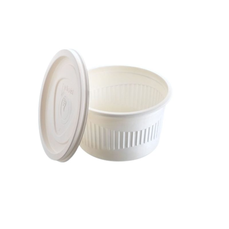 Biodegradable-Soup-Bowl-550-With-Lid-2-800x800-1.jpg خورشتی 300گیاهی آملون 300عددی - Image 1