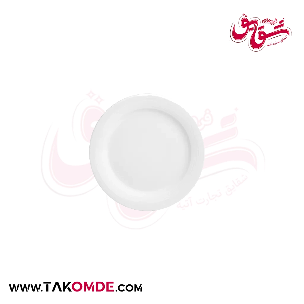 بشقاب یکبار مصرف سفید 721 برند کوهسار بشقاب یکبار مصرف سفید 721 برند کوهسار