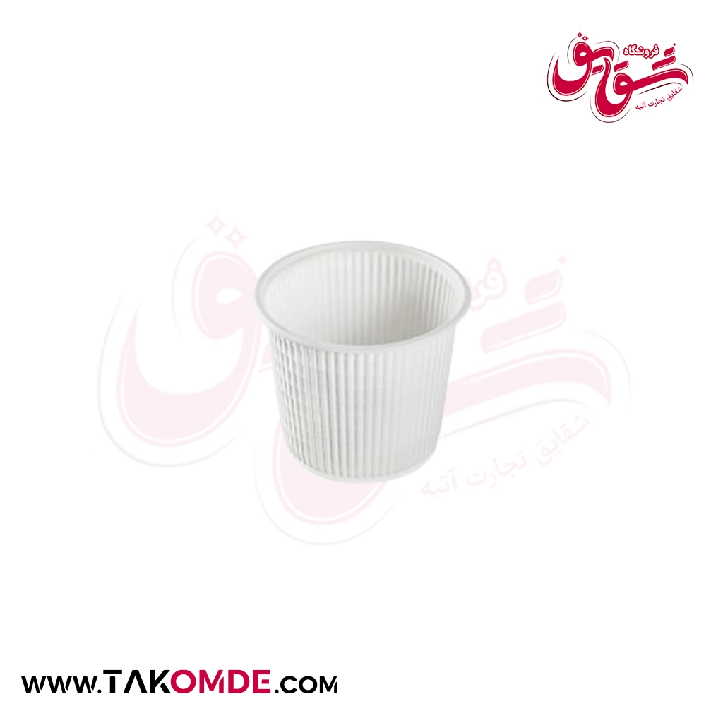 سطل یکبار مصرف 1800 سی سی گیاهی آملون