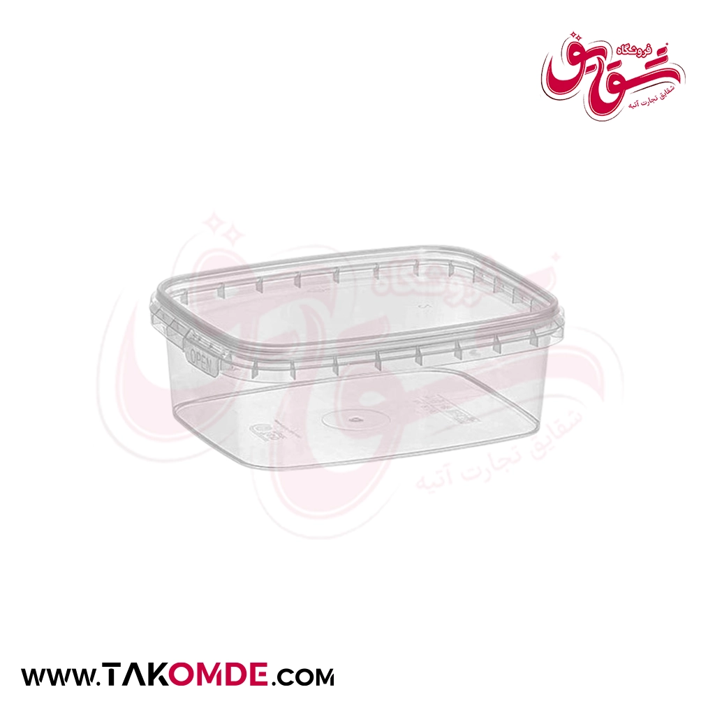 ظرف فریزری و مایکروویوی 240 سی سی برند طب پلاستیک ظرف فریزری و مایکروویوی 240 سی سی برند طب پلاستیک
