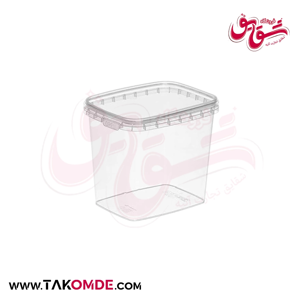 ظرف فریزری و مایکروویوی 560 سی سی برند طب پلاستیک ظرف فریزری و مایکروویوی 560 سی سی برند طب پلاستیک