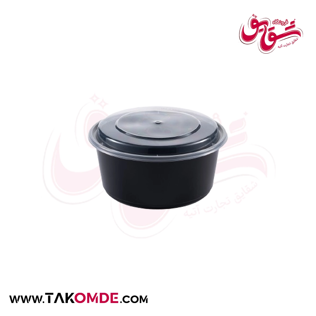 ظرف هات دليوری (گرد) 1250 سی سی پیکنیک ظرف هات دليوری (گرد) 1250 سی سی پیکنیک
