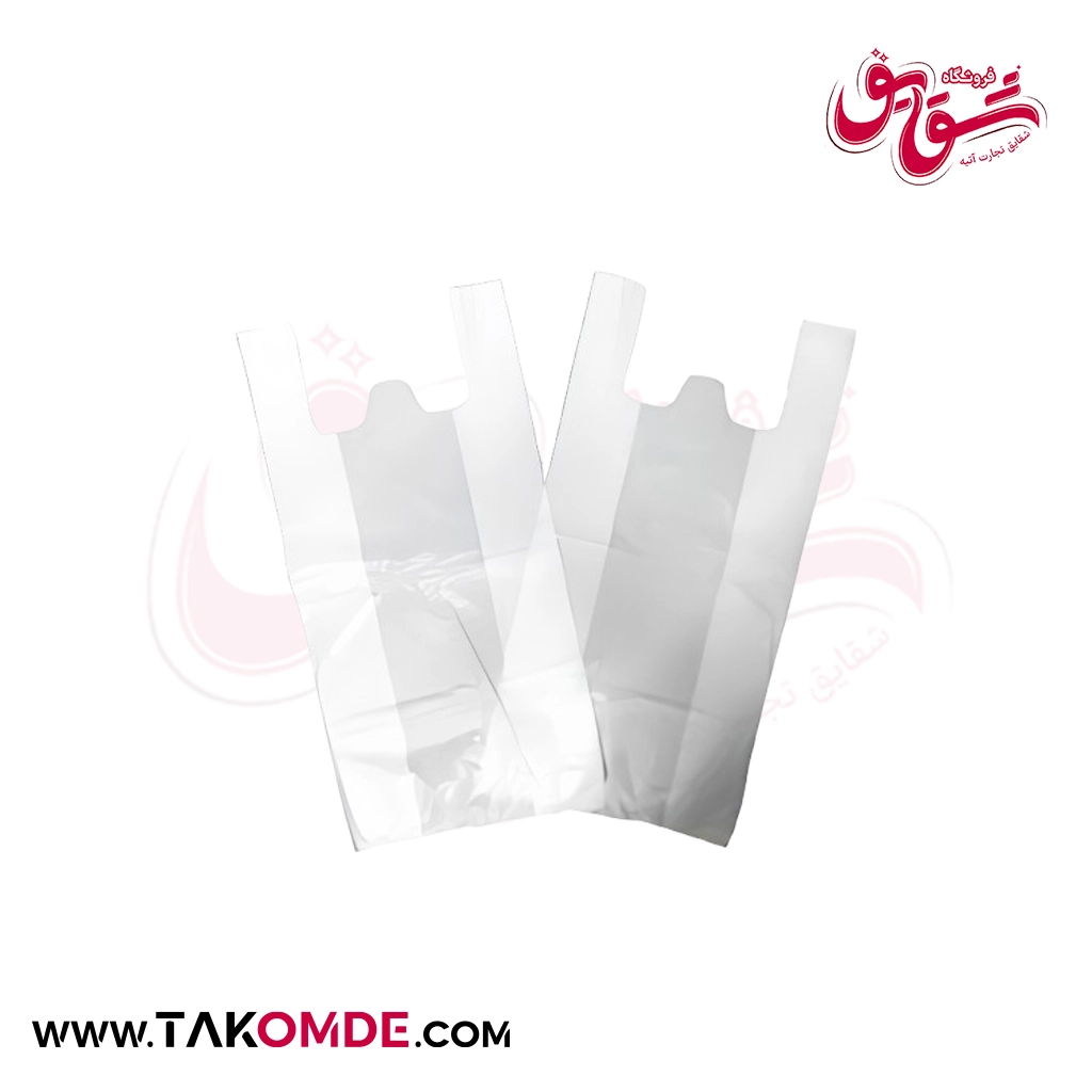 نایلکس شفاف دسته دار سایز 37x47 بسته 1 کیلویی نایلکس شفاف دسته دار سایز 37x47 بسته 1 کیلویی
