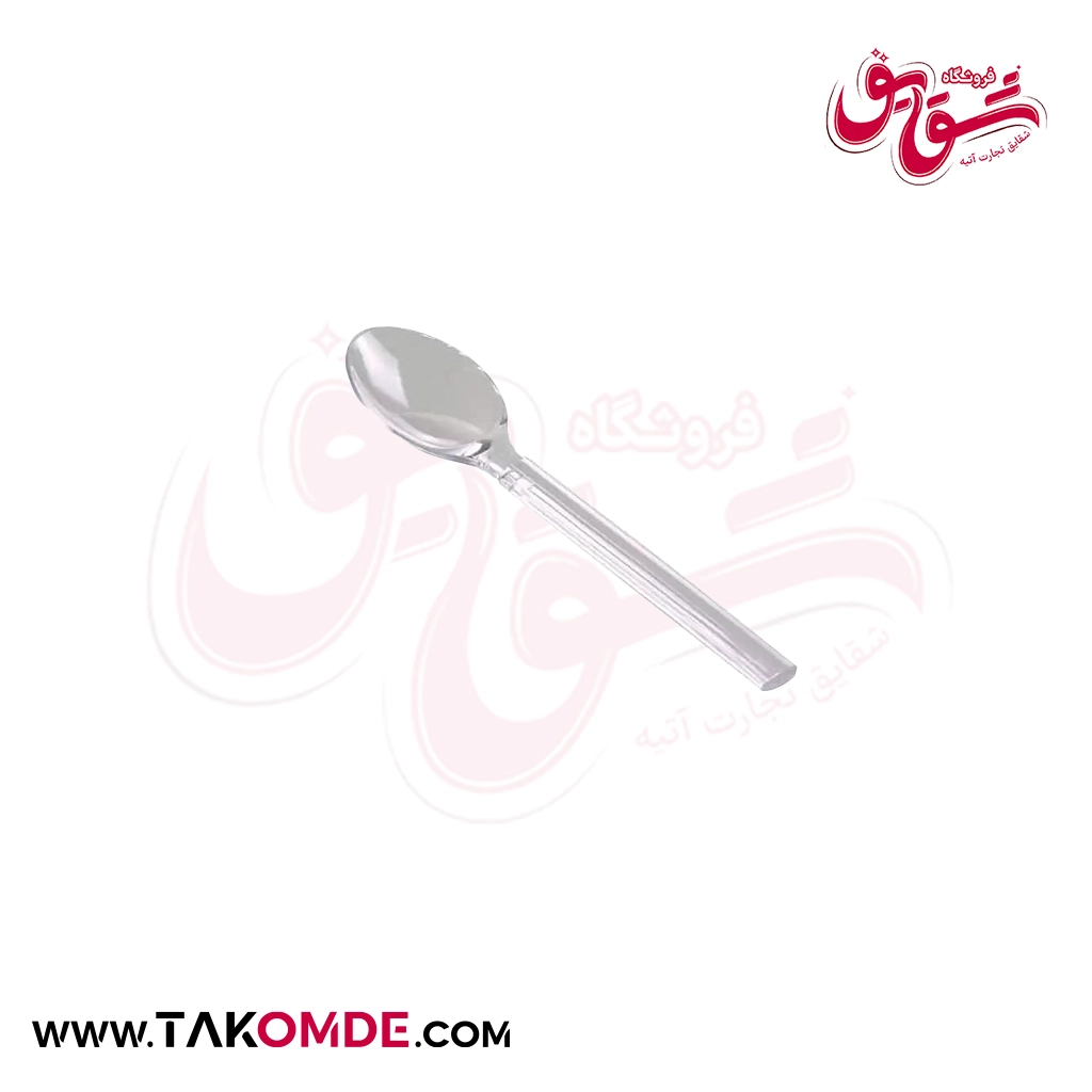 قاشق شفاف برند تک ظرف قاشق شفاف برند تک ظرف
