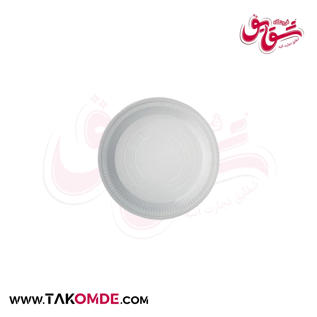 پیش دستی یکبار مصرف سفید برند پرهام پیش دستی یکبار مصرف سفید برند پرهام